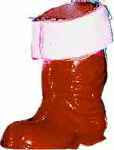 large santa's boot