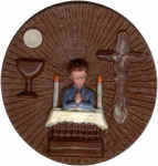 first communion boy - center piece
