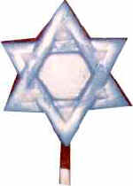 Jewish star - lollipop